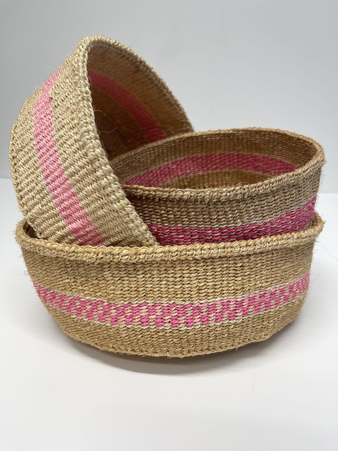 Sisal Fruit &amp; Bread Basket Set 4