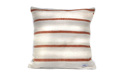Silk Swan Beach Thin Stripe Cushion Cover