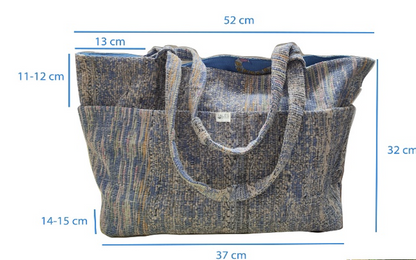 Small Sari Bag 01 - Handcrafted Elegance with a Sustainable Story