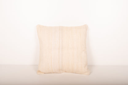 Handmade Off White Silk Sari Cushion Covers